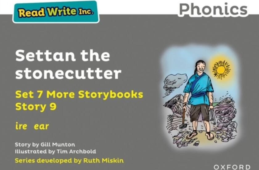 Read Write Inc. Phonics: Settan the stonecutter (Grey Set 7A Storybook 9) av Gill Munton (Paperback)