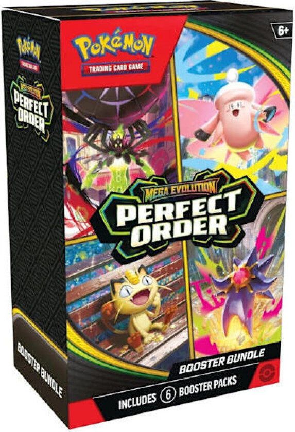 Bilde av TCG: Mega Evolution 3 - Perfect Order Booster Bundle