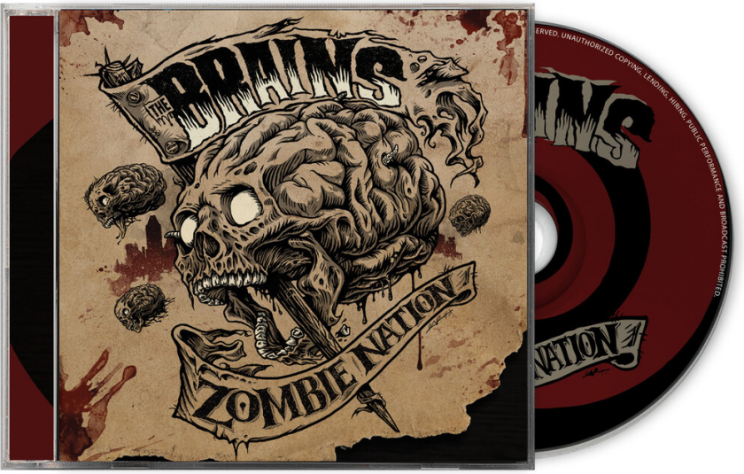 The Brains Zombie Nation CD