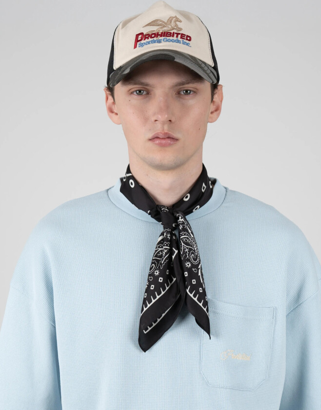 Scarf - Black - ONE SIZE