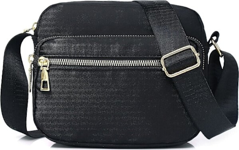 Dame Crossbody Veske Liten Multi-lomme Nylon Vanntett Skulderveske Håndveske Casual Reiseveske For Damer Jenter Daglig Bruk