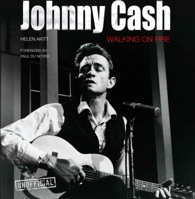 Johnny Cash Walking on Fire