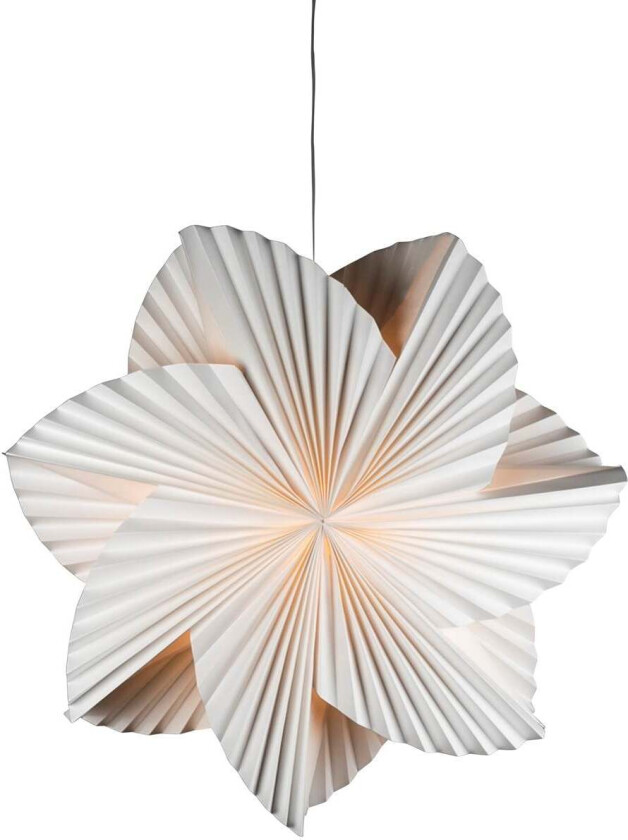 Pappersstjärna plisse 80 cm