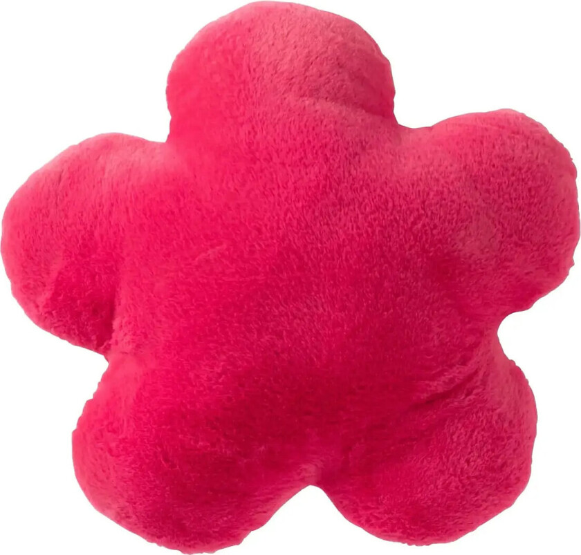 Cushion Flower Polyester Fuchsia - Pink - ONE SIZE