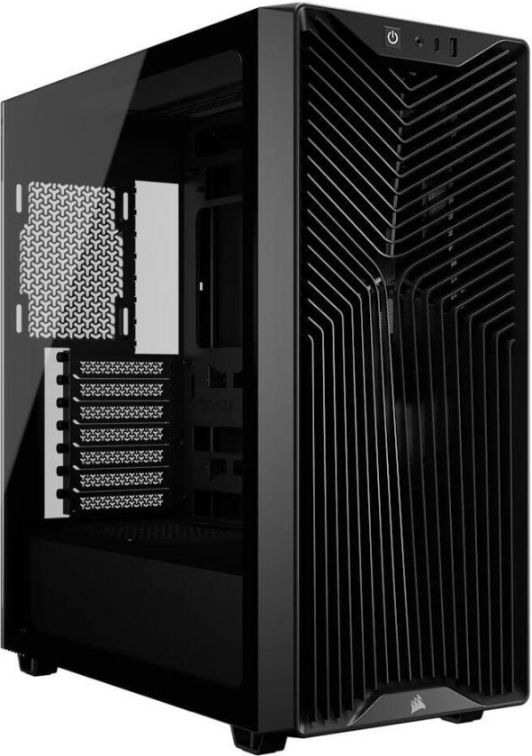 3200D RS Mid-tower PC-kabinett (sort)