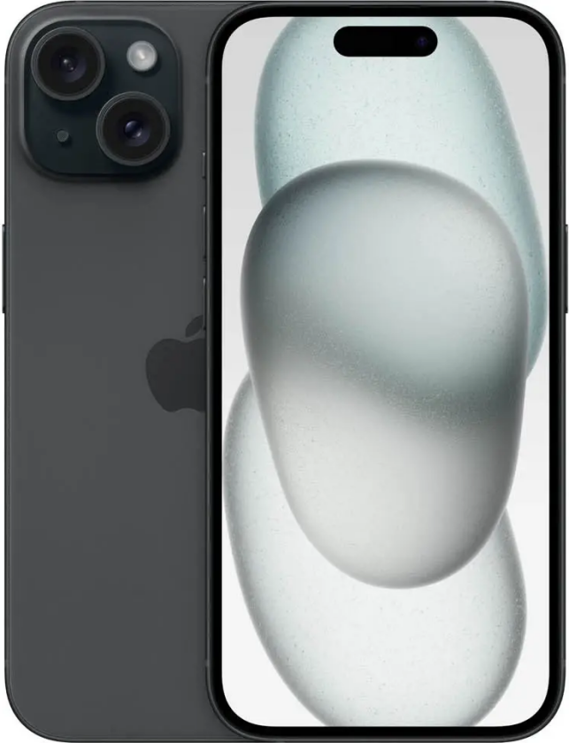 iPhone 15 - Black 128GB - Refurbished