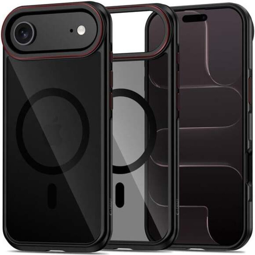 MagHybrid MagSafe Case for iPhone Air - Black & Red