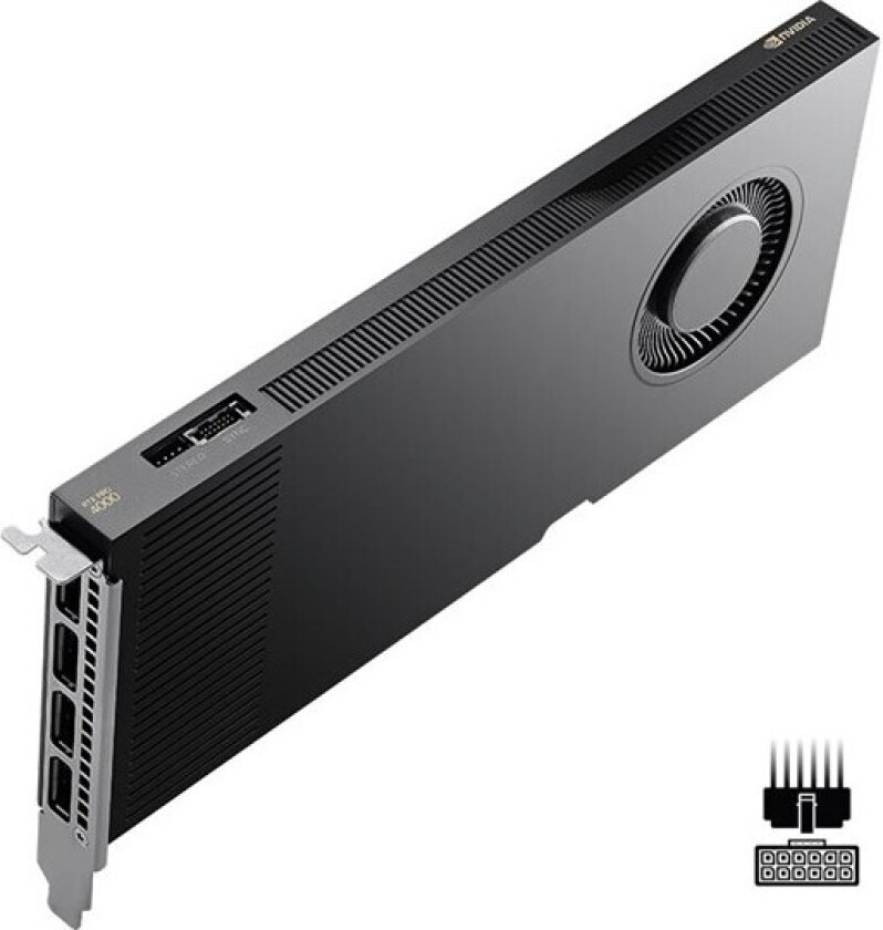 RTX PRO 4000 Blackwell Bulk - 24GB GDDR7 RAM - Grafikkort