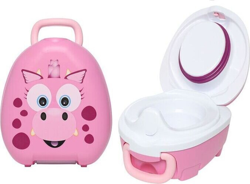 Bilde av My Carry Potty Bærbar potte Rosa Drage