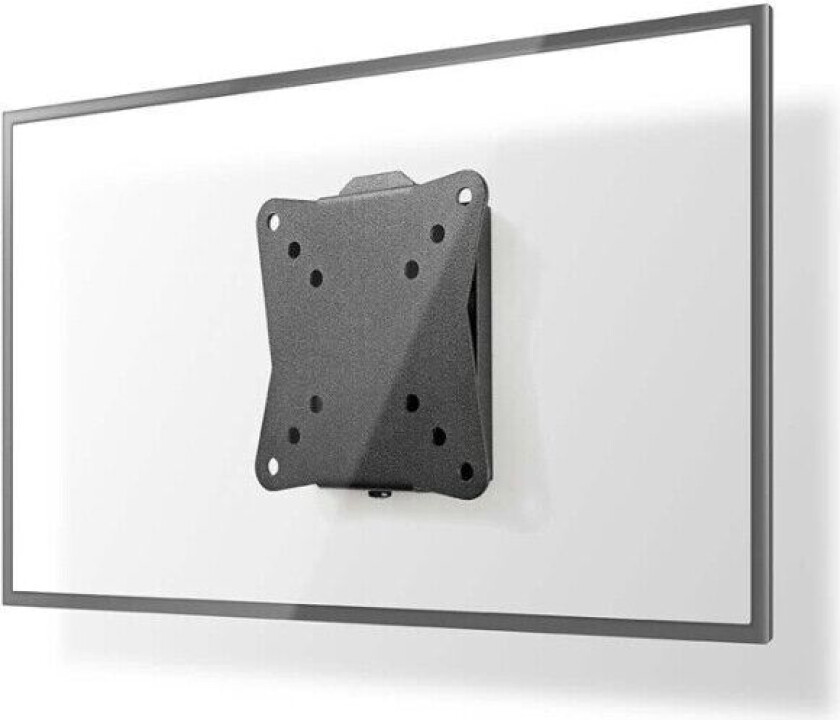 Nedis Fast TV Veggfeste 13-27 " Maximum skjerm vekt: 30 kg Minimum vegg avstand: 20 mm Stål Sort