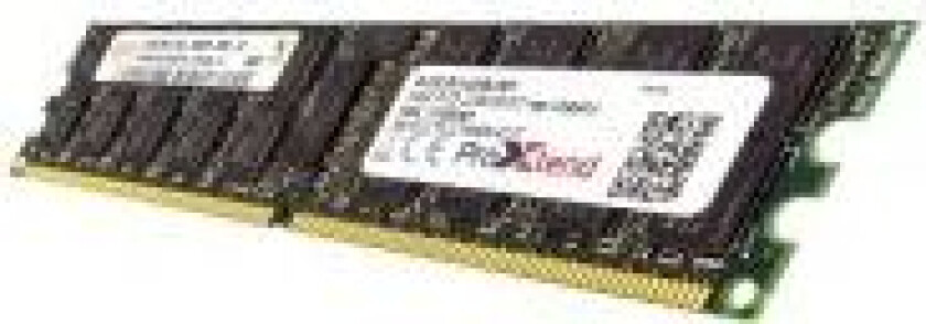 - DDR2 - modul - 4 GB - DIMM 240-pin - 667 MHz / PC2-5300 - CL5 - 1.8 V - registrert - ECC