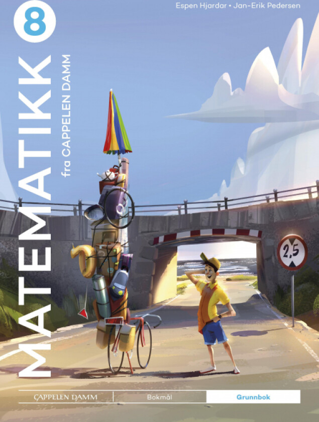 Matematikk 8 fra Cappelen Damm av Espen Hjardar, Jan-Erik Pedersen