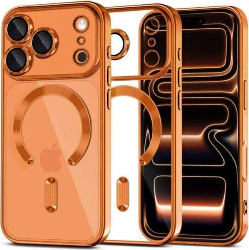 MagFlex MagSafe Case for iPhone 17 Pro Max - Clear Orange