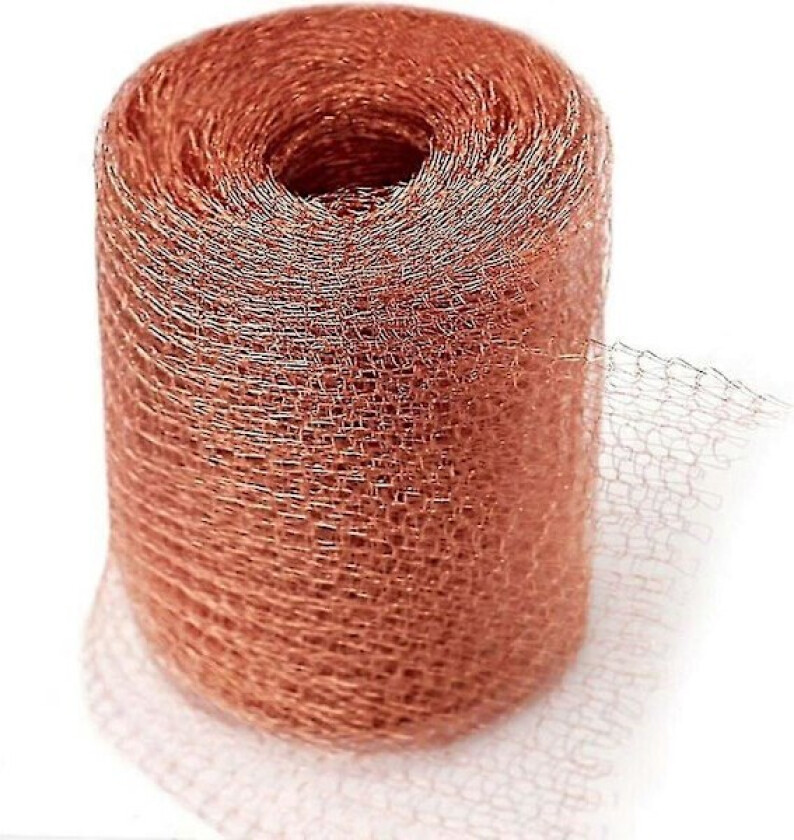 Nett mot gnagere, 100% kobber mot snegler, rotter, fugler, nematoder, strikket kobbernett (6 meter)