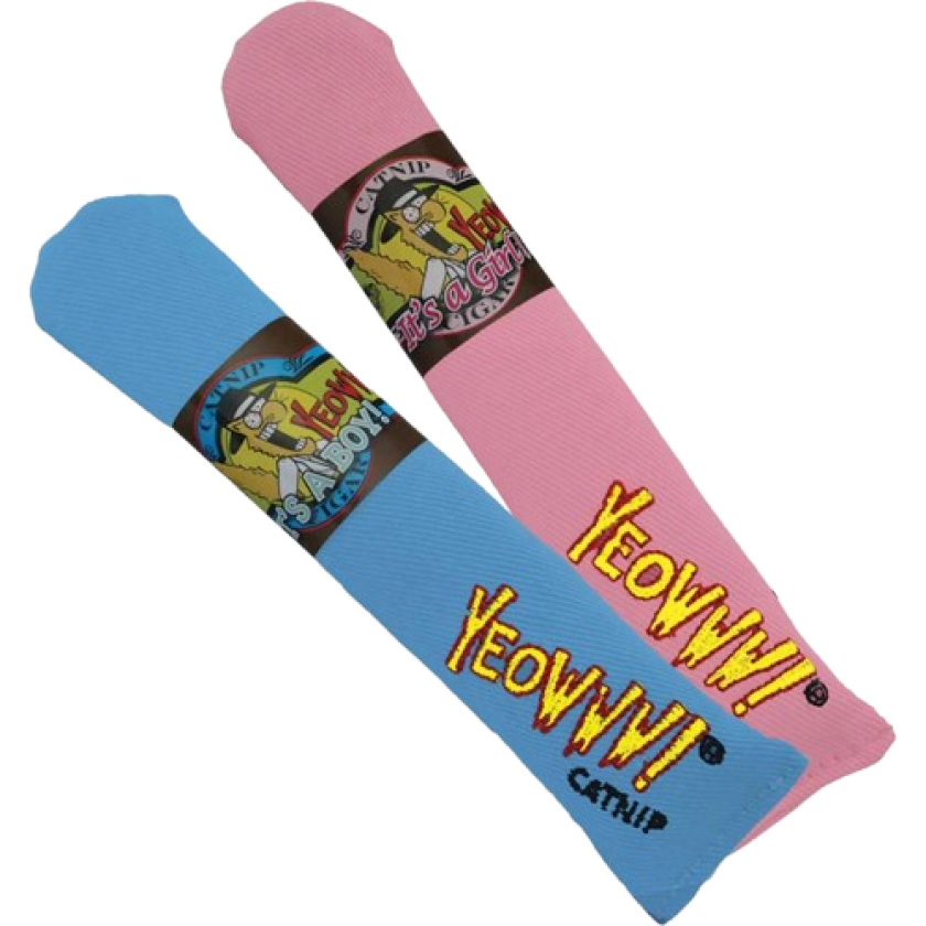 Catnip Cigar Mix Colour 18 cm - Katt - Katteleker & viftepinner - Kattemynte & catnipleker - Yeowww!