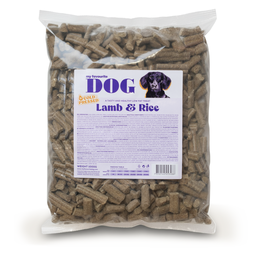 Lammekoteletter 1kg - Hund - Hundegodbiter & tyggebein - Belønningsgodbiter for hund - My favourite DOG