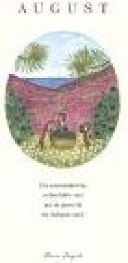 August – Året plakat Elvira Fragola