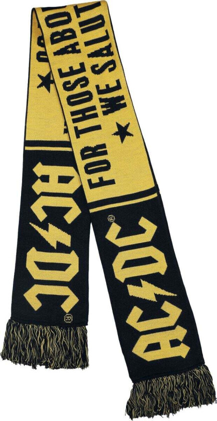 Skjerf - Soccer Scarf - Herrer - svart-gul