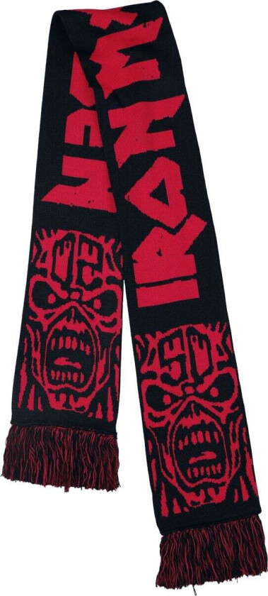 Skjerf - Soccer Scarf - Herrer - svart-rød