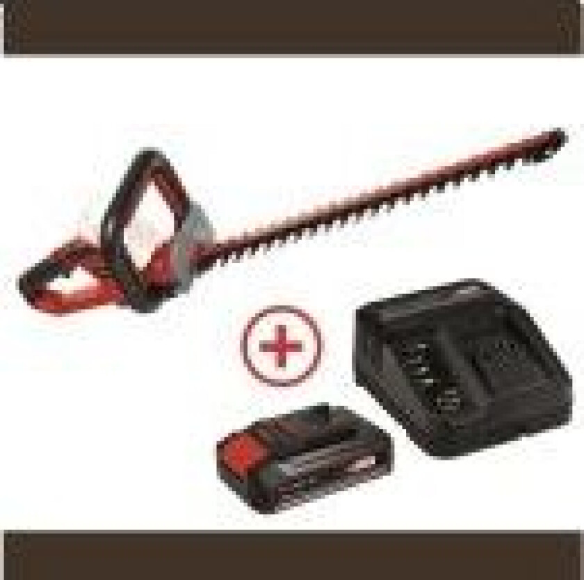 GE-CH 18/60 Li + 2,5 Ah Starter-Kit Batteridrevet Hækkesaks inkl. Batteri, inkl. oplader 48 W 18 V Litium 670 mm