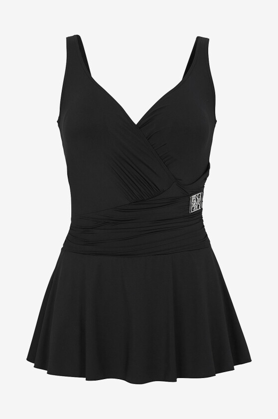Venezia Solid Swimsuit Dame Black 46