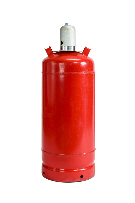 Propan kun gass 17 kg stål industri/skrukobling