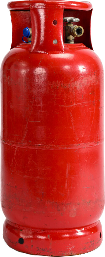 Propan kun gass 16,5 kg stål truck