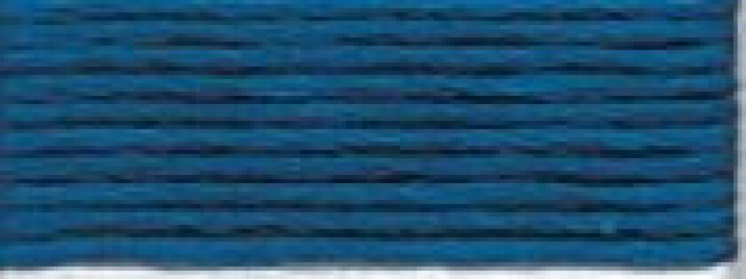 Mouliné Spécial 25 Broderitråd 3765 Mørkturkis, mørk turkis