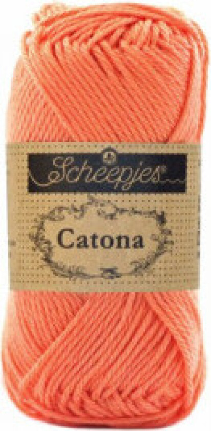 Catona Garn Unicolour 410 Rik korall