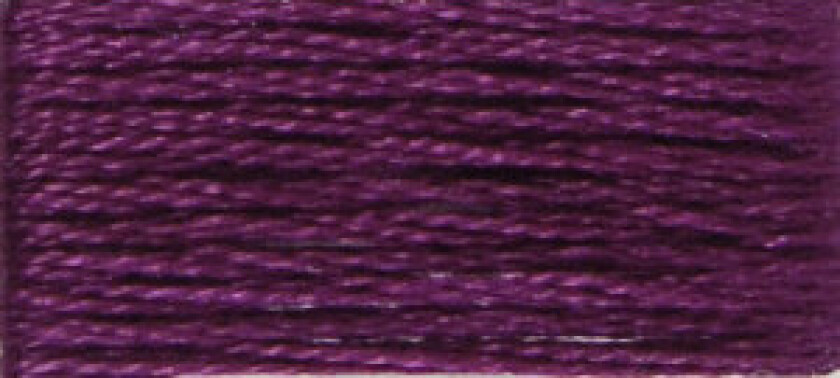 Mouliné Spécial 25 Broderitråd 35 mørk fuchsia