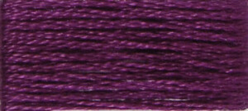 Mouliné Spécial 25 Broderitråd 35 mørk fuchsia