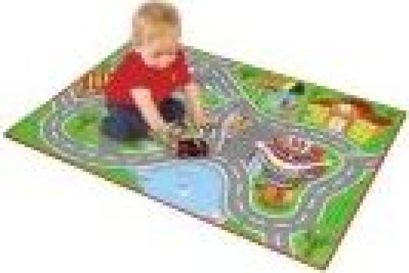 Bilde av Leketeppe - Bb Junior City + Ferrari