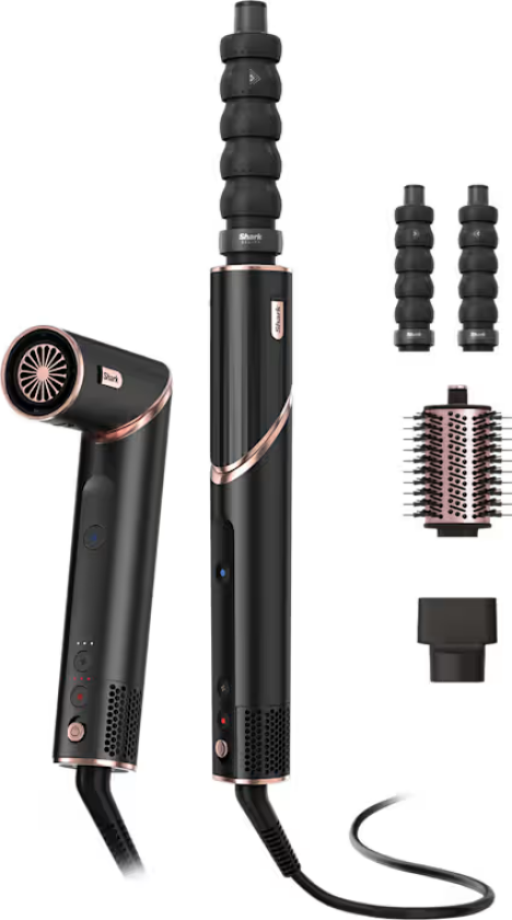 FlexStyle HD426EU 3-i-1 Stylingbørste & Hårføner - 1400W - Svart