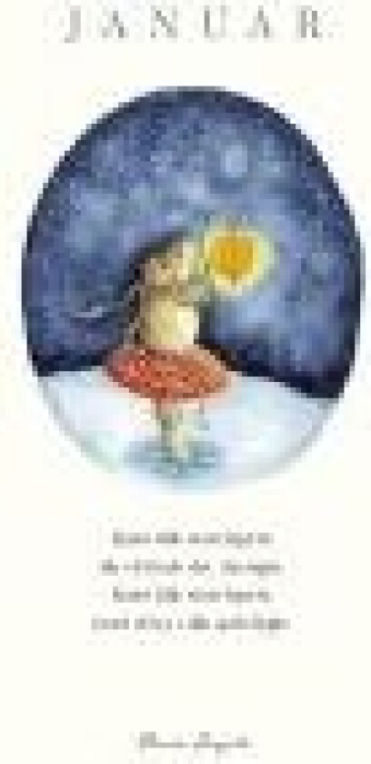 Januar – Året plakat Elvira Fragola