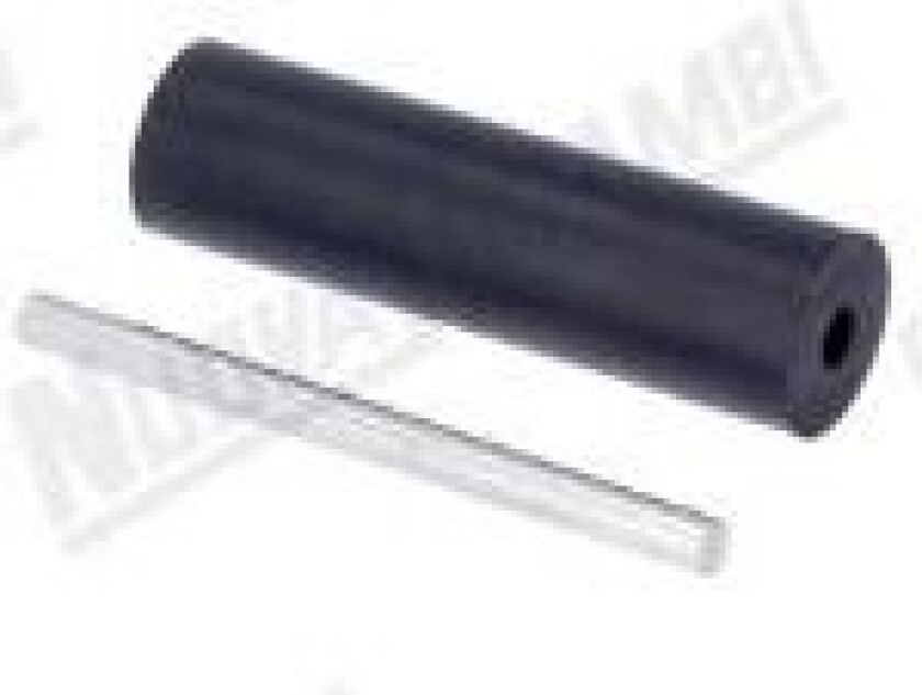 Tværpind til Knockbox 124557 3.5x13cm sort gummi og rustfri stål,20 stk/krt