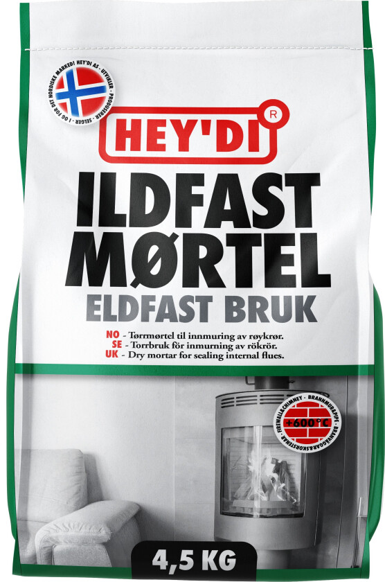 Bilde av Ildfast mørtel 4,5 kg