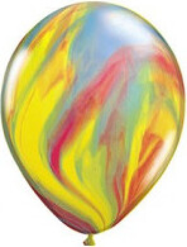 Ballonger Latex Flerfarget Ø26cm - 100 stk