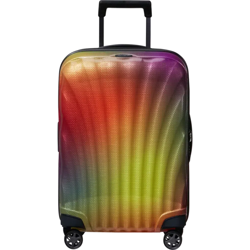 C-Lite utvidbar kabinkoffert med 4 hjul 55 cm Colourburst