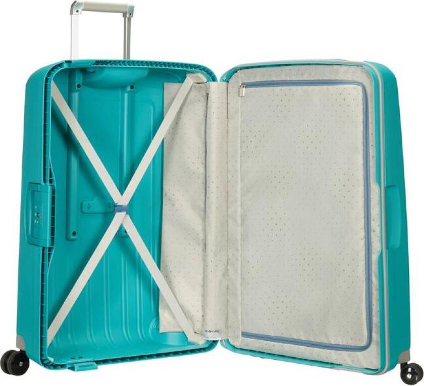 Stor Koffert 102l Og 4 Doble Hjul S`Cure