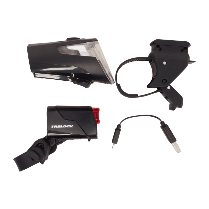 LS360 Frontlight + LS720 Rear Light set, sykkellykt foran/bak - One Size