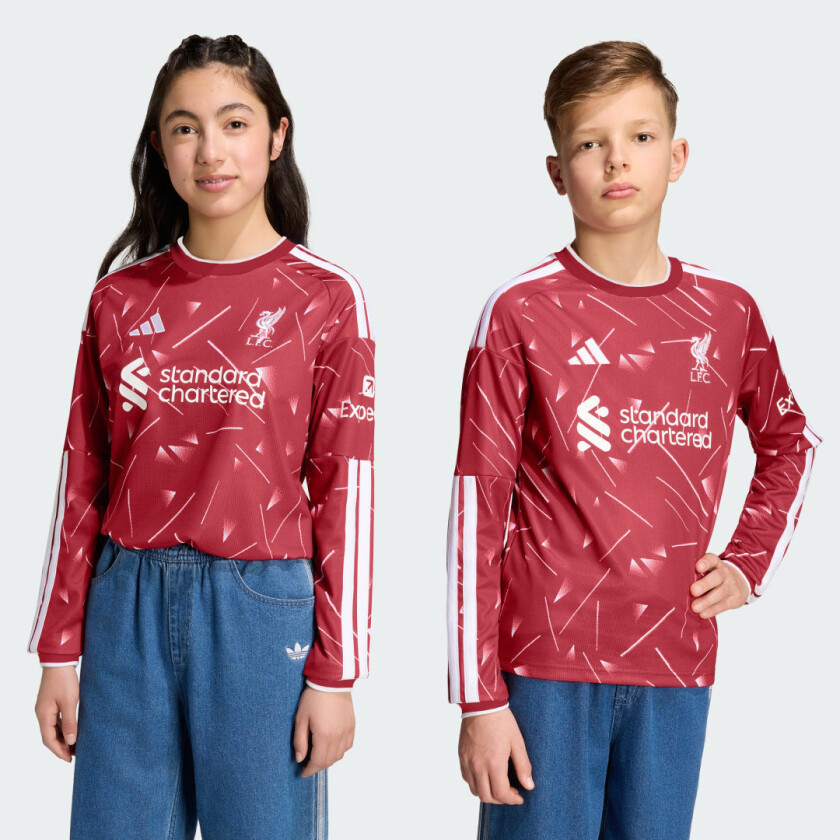 Liverpool FC 26/27 Longsleeve Hjemmetrøye, barn