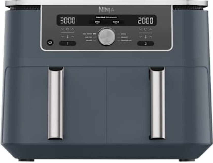 MAX 6-i-1 Dual Zone-airfryer 9,5 l i Cyber space | DZ400EUCYD | va Shark