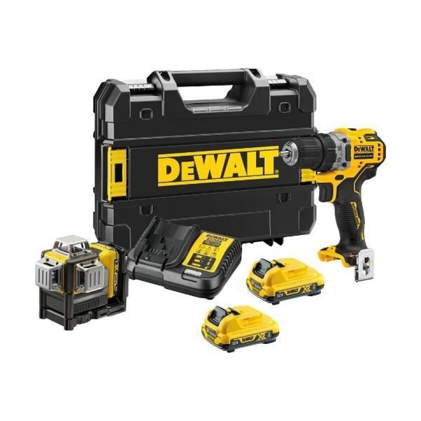 Dewalt DCK212D2T Verktøypakke