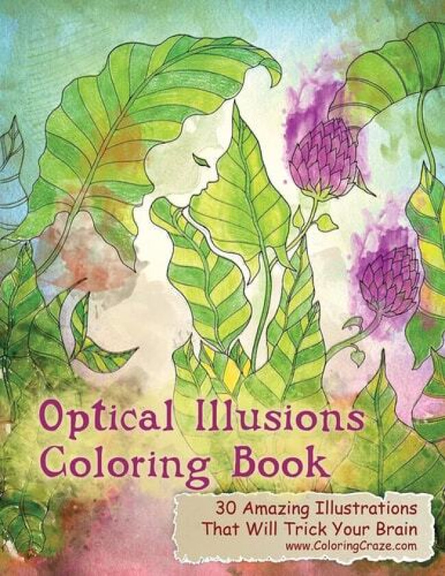 Optical Illusions Coloring Book av Coloringcraze (Paperback)