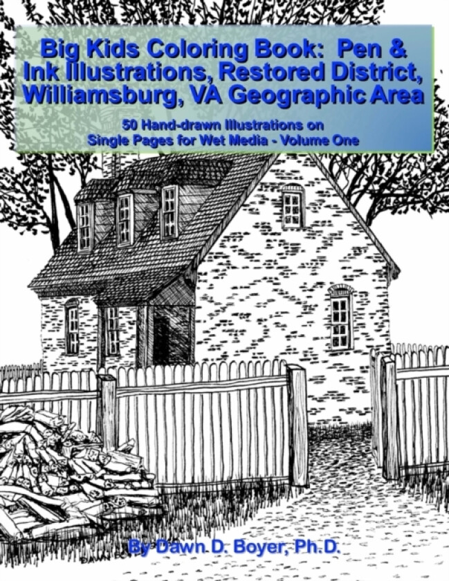 Big Kids Coloring Book av Dawn D PH D Boyer (Paperback)