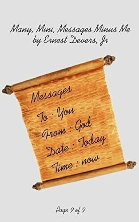 Many, Mini, Messages Minus Me av Ernest Devers Jr (Paperback)