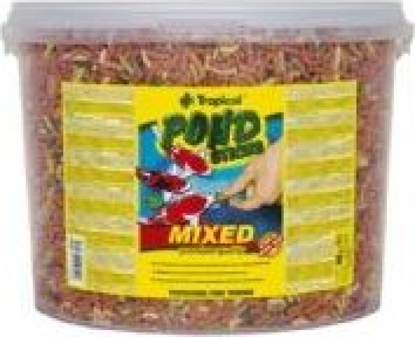 Bilde av Pond Sticks Mixed, Damfisk, Tørr fiskemat, Stang, Vitamin A, Vitamin C, Vitamin D3, Vitamin E, 23%, 3%