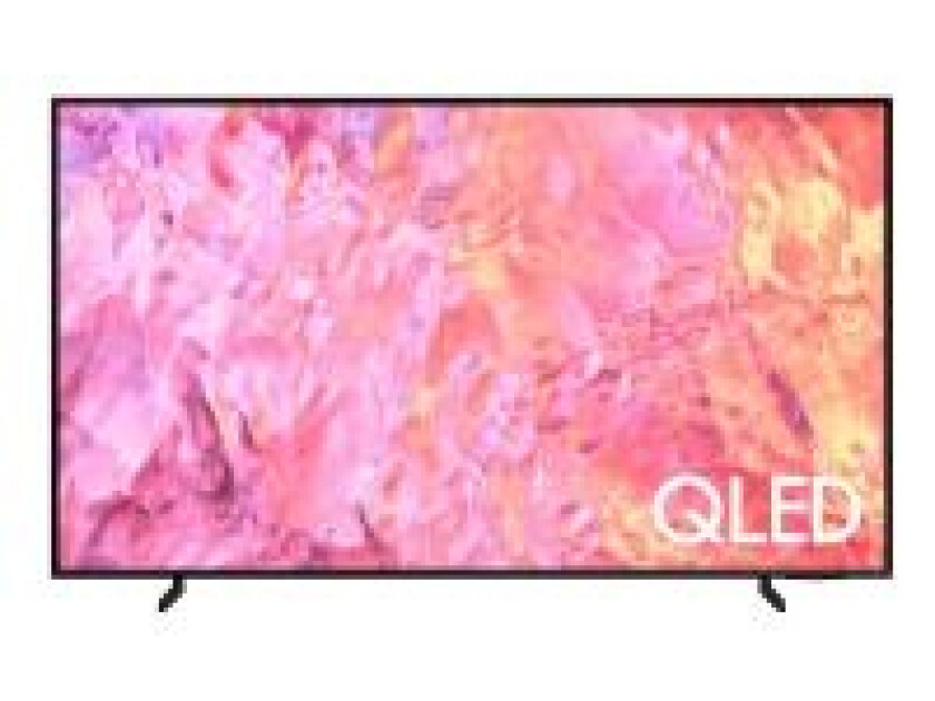 QE85Q60CAU - 85 Diagonalklasse Q60C Series LED-bakgrunnsbelyst LCD TV - QLED - Smart TV - Tizen OS - 4K UHD (2160p) 3840 x 2160 - HDR - Quantum Dot, Dual LED - svart