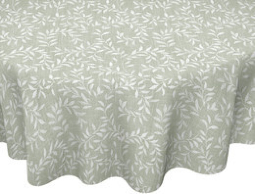 Voksduk rund Small leaf ø 140 cm