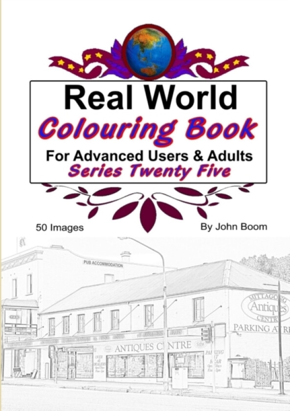 Real World Colouring Books Series 25 av John Boom (Paperback)